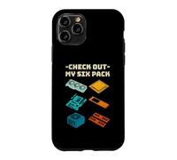 Check Out My Six Pack - PC Parts Gamer Vintage Case for iPhone 11 Pro