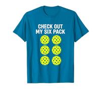 Check Out My Six Pack Pickleball T-Shirt