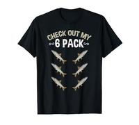 Check Out My Six Pack Trout Fishing Value Graphic T-Shirt