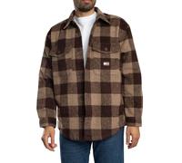 Check Overshirt Rich Brown/Buffalo Check S
