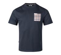Check Pocket Tee Navy-S - male - Aquascutum - T-Shirts - Blue - 2XL - Tops 2XL