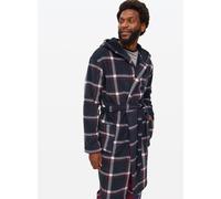 Check Print Bonded Dressing Gown XXL