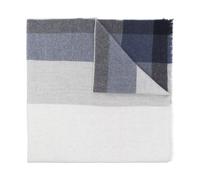 Check-Print Frayed-Edge Scarf- male- Brunello Cucinelli- Winter Scarves- Multicolor- ONE SIZE- Accessories ONE SIZE