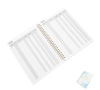 Check Register Book 60 Pages Paper Account Tracker for Personal Finance | Quick User-friendly Layout for Recording Checks and Balances, Portable Bookkeeping, Home Budgeting, Small Business Owners