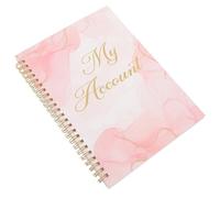 Check Register Book, 60 Pages, Paper, Compact Financial Record Organizer