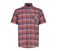 Cmp 30t9937 Short Sleeve Shirt Orange,Blue 3XL Man