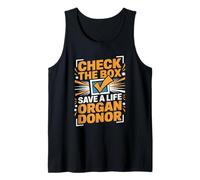 Check The Box Save A Life Organ Donor Tank Top