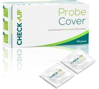Check Up Ultrasound Probe Cover Made from Natural Rubber Latex, Lubricated, dispoable, Pack of 100 Individually Wrapped Covers