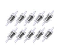 Check Valve 4mm Durable One Way Check Valve Prevents Backflow for Fish Tank Aquariums 10 Pcs PP (4mm black)