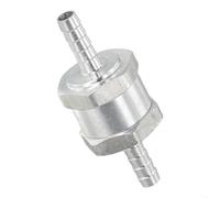 Check Valve, 6/8mm Single Way Non-Return Inline Valve for Fuel Air and Water Pipe Systems, Brass One-Way Flow Preventer for DIY and Plumbing(6mm)