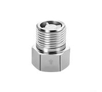 Check Valve G1/2 1/2 Inch Non Return Valve for Water Backflow Prevention, Stainless Steel -Way Plumbing Valve, 10 Pack(Silver)