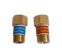 Check Valve Oxygen Propane Pair OXY Fuel Hose Safety BACKFLOW ONE Way