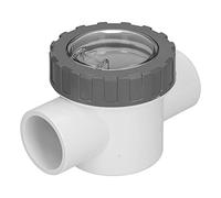 Check Valve Swimming Pool Transparent Non-Return Valve Transparent PVC Check Valve Visible Pool Pump Check for All Kinds of Places Where Irrigation Valves are Needed (V50-1A)