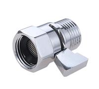Check Valves ABS Brass Flow Control Valve Water Pressure Reducing Controller Hand Held Sprayer Head Shut Off Stop Switch for Shower Supply 1pc