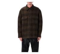 Check Wool Jacket Outerwear Aw25- male- Isabel Marant- Light Jackets- Green- L- Jackets L