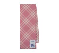 Check Wool Scarf - female - Burberry - Winter Scarves - Pink - ONE SIZE - Accessories ONE SIZE