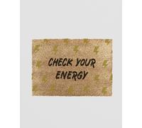Check Your Energy Doormat (60 x 40cm)