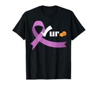 Check Your Nuts Testicular Cancer Awareness Orchid Ribbon T-Shirt