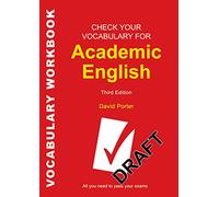 Check Your Vocabulary for Academic English