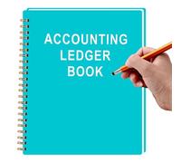 Checkbook Register - Household Budget Recording Ledger, Financial Transaction Log Booklet, Columnar Data Entry Format, Precise Fiscal Tracking System, Accounting Stationery Accessory for Men Women