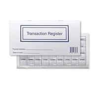 Checkbook Registers for Personal Checkbook, Transactions Ledgers, Pack of 10, 2025-2026-2027