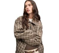 Checked coat for women Superdry Marron L