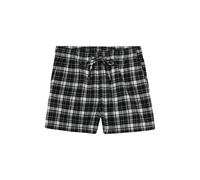 Superdry Check Elastic Shorts Black S Woman