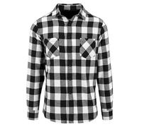 Checked Flannel Shirt Build Your Brand Black M