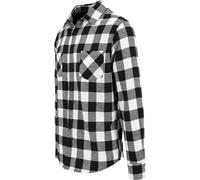Checked Flannel Shirt BY031 - Double Breast Pocket Cotton Lumberjack Shirt