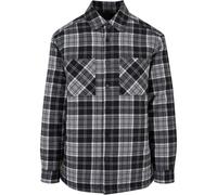 Checked Shirt Jacket Urban Classics Padded Oversize Plaid Men