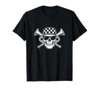 Checker Head Cross Horns Ska T-Shirt