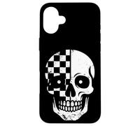 Checker Head Two Tone Ska Case for iPhone 16 Plus