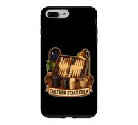 CHECKER STACK CREW Backgammon Strategy Board Play Case for iPhone 7 Plus/8 Plus