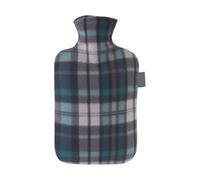 Checkerboard Thermal Bottles Elastic Sealing Mouth Thickened Rubber Interior Multipurpose Heat Pad For Body Comfort Insulated Rubber Bladder Thermal Pad