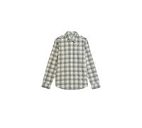 Checkered Corduroy Long Sleeve Shirt Salsa Jeans Beige XL