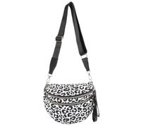 Checkered Crossbody Bag for Women,Bum Bags Fanny Pack Checkered Purse Nylon Crossbody Oversized Slouchy Belt Bag (cow)