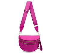 Checkered Crossbody Bag,Nylon Bum Bags for Women Fashionable Purse Checkerboard Fanny Pack with Shoulder Strap, Pure rose red, Fashion