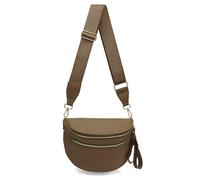 Checkered Crossbody Bag,Nylon Bum Bags for Women Fashionable Purse Checkerboard Fanny Pack with Shoulder Strap, Pure caramel, Fashion