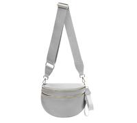 Checkered Crossbody Bags Bum Bag for Women Large Sling Bag Purse with Adjustable Strap, Light Gray, L, Crossbody Handbags-light Gray