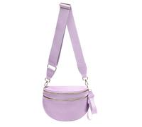 Checkered Crossbody Bags Bum Bag for Women Large Sling Bag Purse with Adjustable Strap, Purple, L, Crossbody Handbags-purple