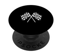 Checkered Flag Racing Automobile Race PopSockets Adhesive PopGrip