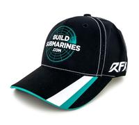 Checkered Flag Sports Brad Keselowski 2025 BuildSubmarines Uniform Pit Hat Black, Black, One size