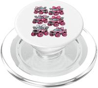 Checkered in My Monster Truck Mama Era Monster Truck Mom PopSockets PopGrip for MagSafe