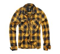 Checkered long sleeve shirt Brandit Black 3XL