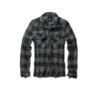 Checkered long sleeve shirt Brandit Noir 2XL