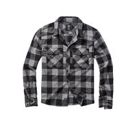 Checkered long sleeve shirt Brandit Noir 3XL