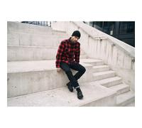 Checkered long sleeve shirt Brandit Rouge 3XL
