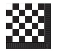 Checkered Luncheon Napkins (2-Ply) (16/Pkg)