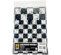 Checkered Marble - Round Die-Cut For Bases For Wargames