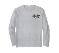 Checkered Racing Flag Long Sleeve T-Shirt